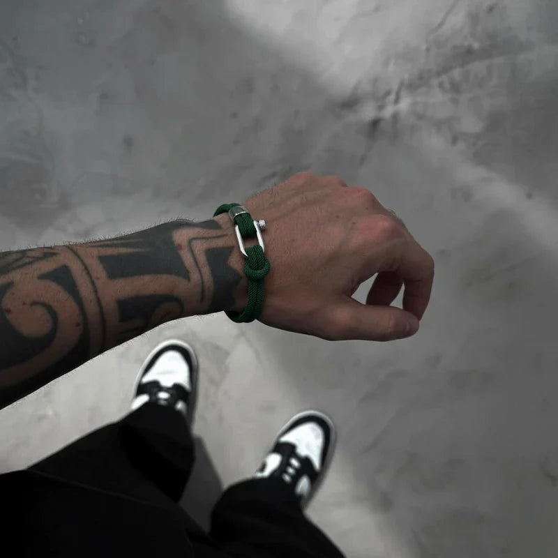 Brazalete Green Rope